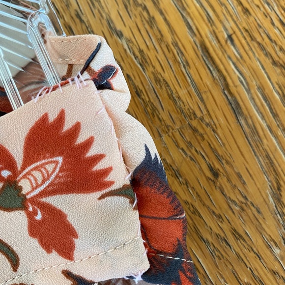 LOFT Outlet Tank Top Pink Floral S Petite - Picture 6 of 7